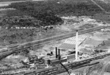 The emergence of the first power plant in Dallas