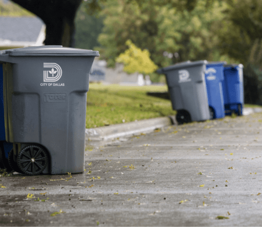Handling trash sorting in Dallas